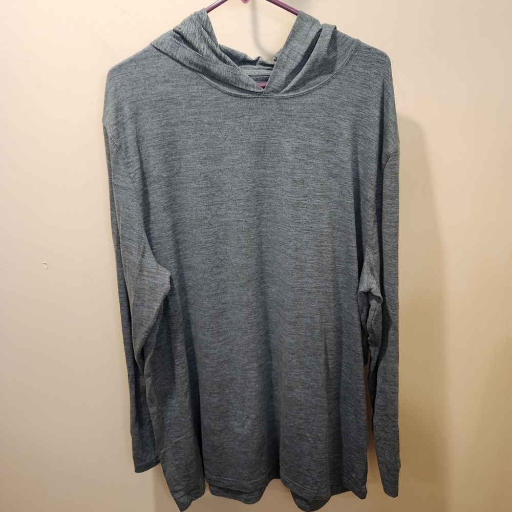 Perry Ellis men's Sport Hooded Long Sleeves T-shirt size XL